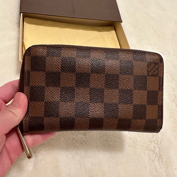 LV zippy wallet Damier Ebene - Picture 7 of 10